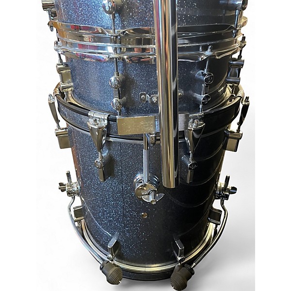 Used SONOR 4 Piece Safari AQ2 Galaxy Blue Drum Kit