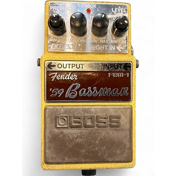 Used BOSS FBM1 Fender 59 Bassman Effect Pedal