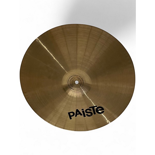 Used Paiste 16in SOUND FORMULA THIN CRASH H Cymbal