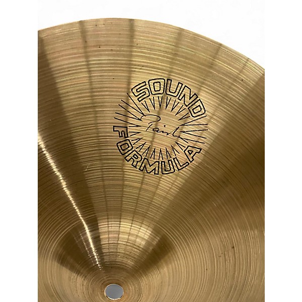 Used Paiste 16in SOUND FORMULA THIN CRASH H Cymbal