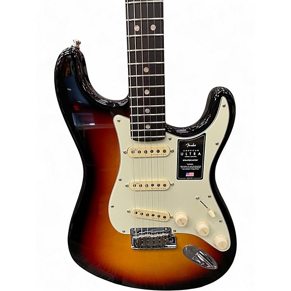 Used Fender American Ultra Stratocaster 2 Color Sunburst Solid Body Electric Guitar