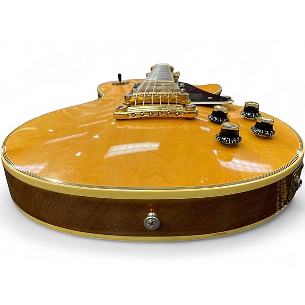 Vintage 1977 Gibson Les Paul Custom Natural Solid Body Electric Guitar