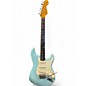 Used Fender American Vintage 1962 Stratocaster blue Solid Body Electric Guitar thumbnail
