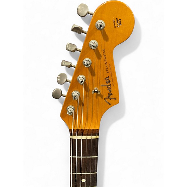 Used Fender American Vintage 1962 Stratocaster blue Solid Body Electric Guitar