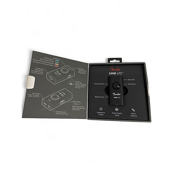 Used Fender LINK I/O Audio Interface
