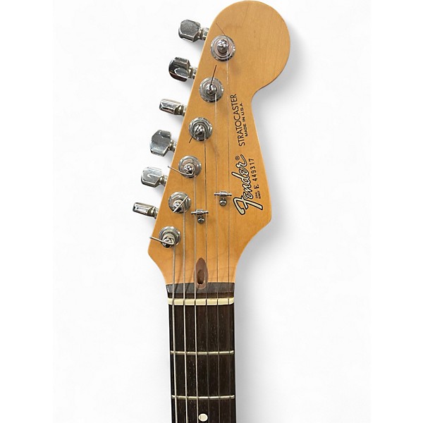 Vintage 1980s Fender STRAT RED Solid Body Electric Guitar
