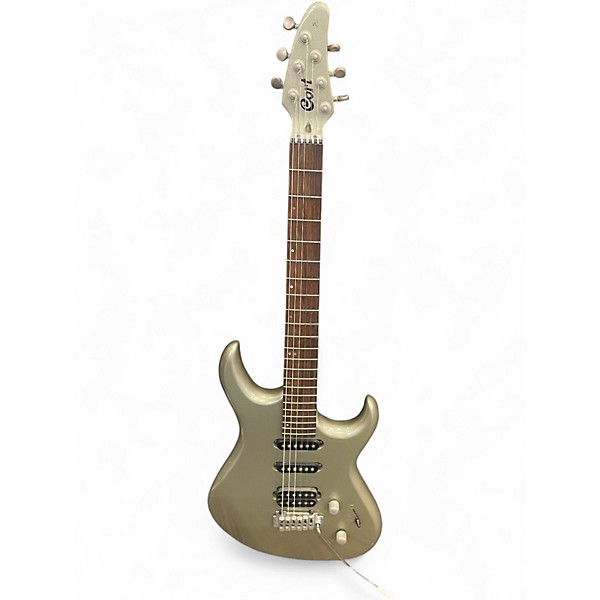 Used Cort S2550 Metallic Green Solid Body Electric Guitar