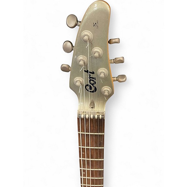 Used Cort S2550 Metallic Green Solid Body Electric Guitar