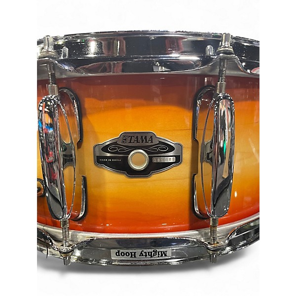 Used TAMA 6.5X14 Imperialstar Snare 2 Tone Sunburst Drum