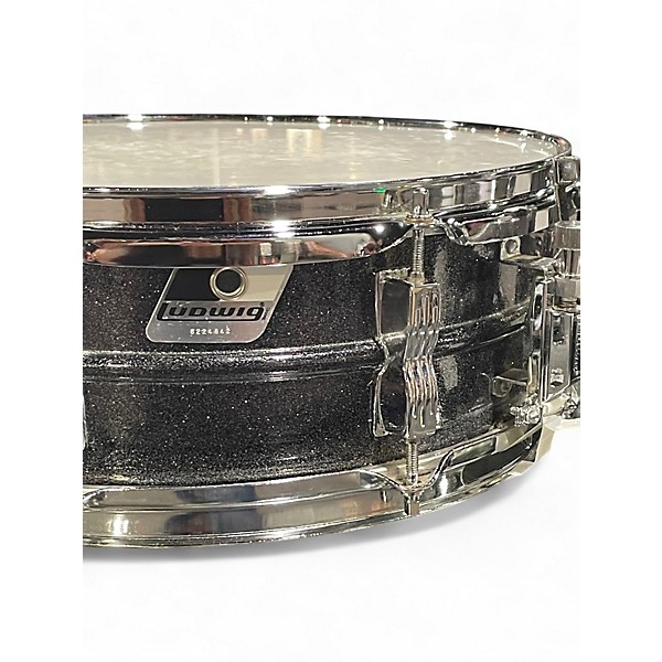 Used Ludwig 5X14 Acrolite Snare Black Pearl Drum