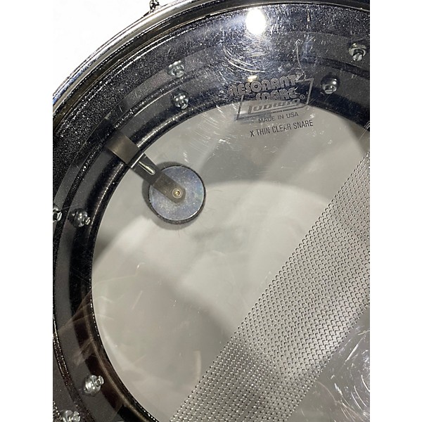 Used Ludwig 5X14 Acrolite Snare Black Pearl Drum