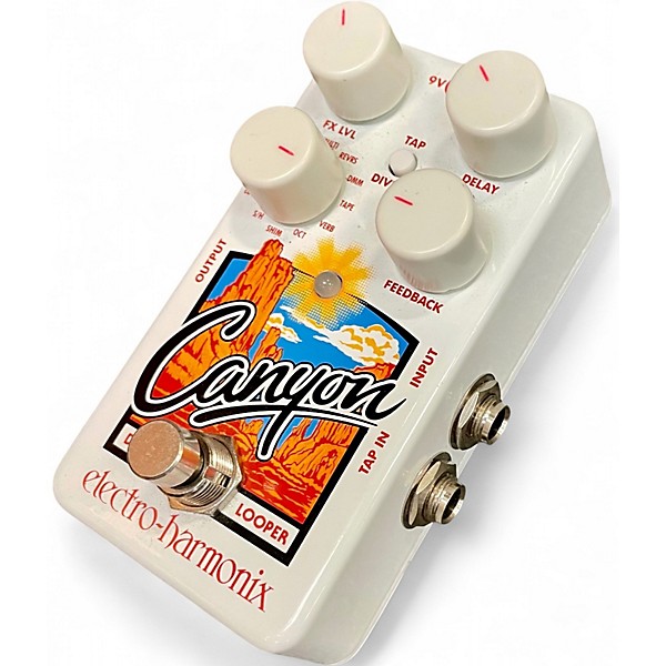 Used Electro-Harmonix Canyon Delay and Looper Effect Pedal