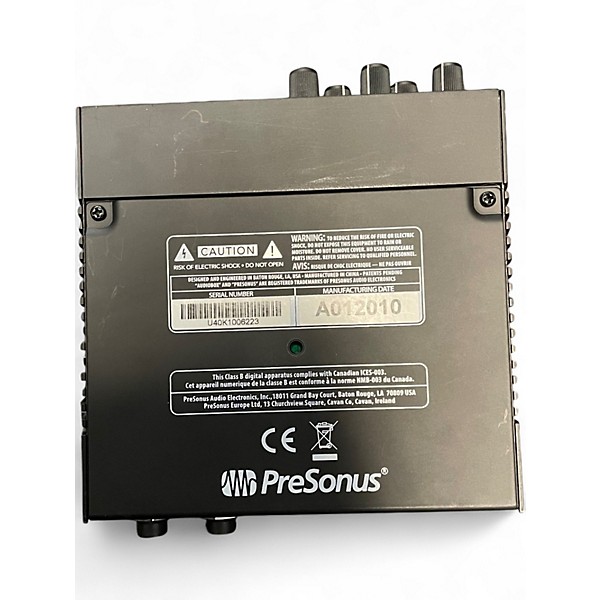 Used PreSonus Audiobox USB Audio Interface