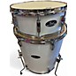 Used Pearl 5 Piece ROADSHOW Pearl White Drum Kit