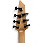 Used Jackson JS22-7 Dinky 7 String Black Solid Body Electric Guitar