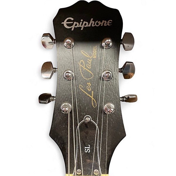 Used Epiphone Les Paul SL Black Solid Body Electric Guitar