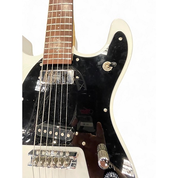 Used Eastman MACH II Alpine White Solid Body Electric Guitar