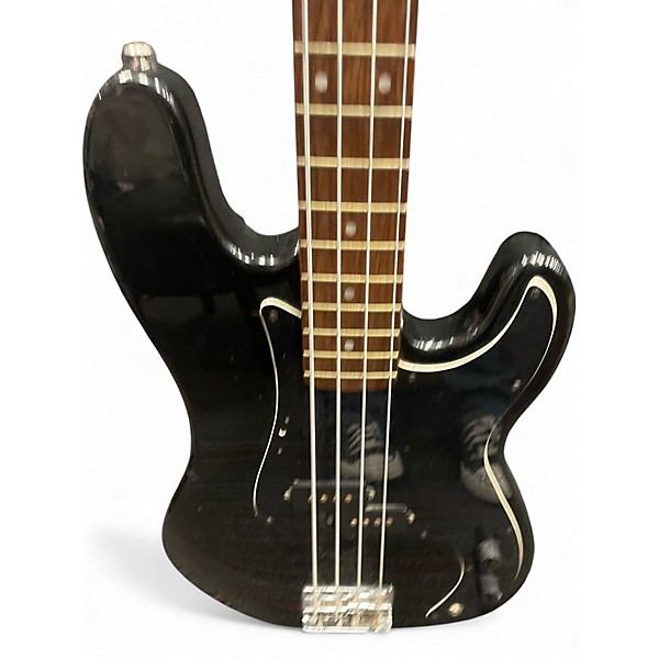 Used Samick lb11r Black Electric Bass Guitar