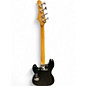 Used Samick lb11r Black Electric Bass Guitar