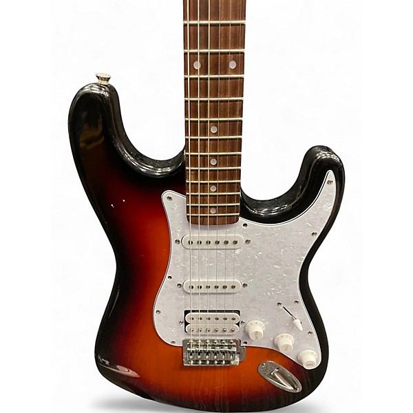 Used ION Strat Style 2 Color Sunburst Solid Body Electric Guitar