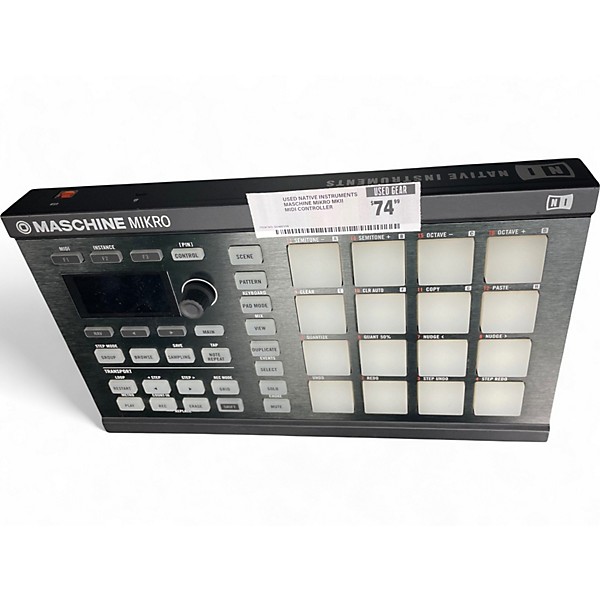 Used Native Instruments Maschine Mikro MKII MIDI Controller