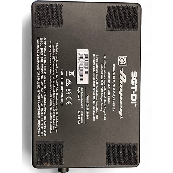 Used Ampeg SGT-DI Pedal