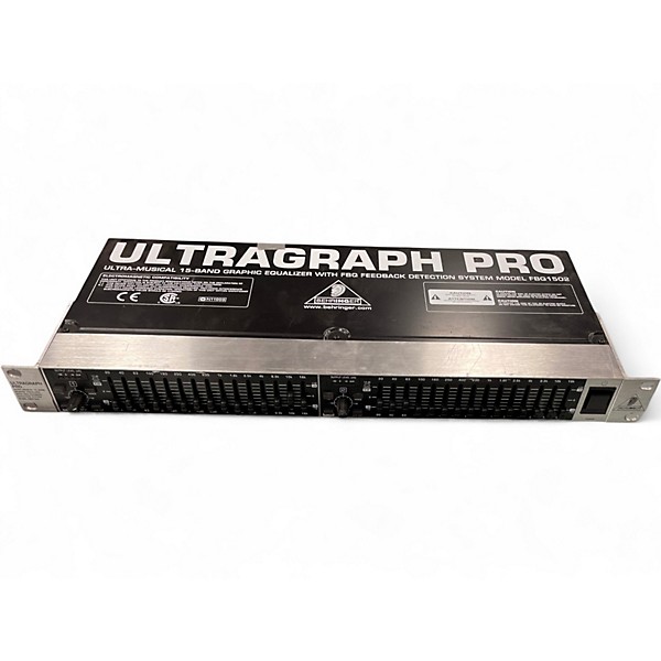 Used Behringer FBQ1502 with Feedback Detection Equalizer