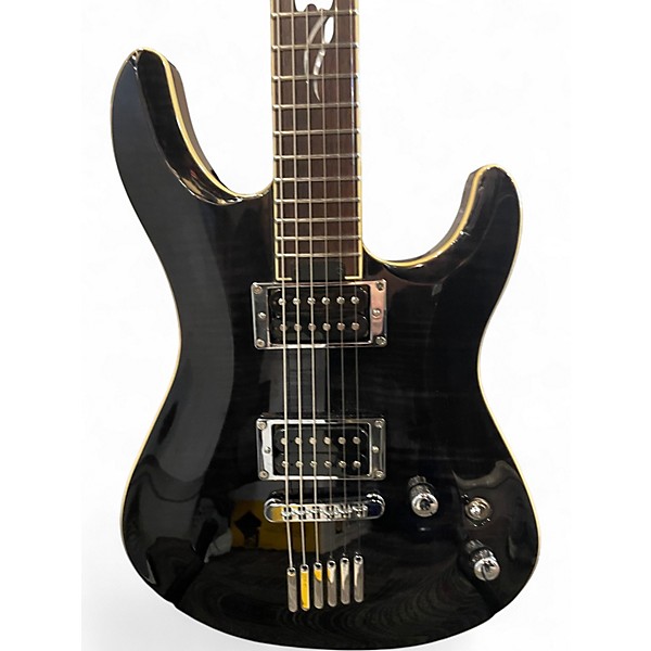 Used Yamaha RGX520FZ Trans Black Solid Body Electric Guitar