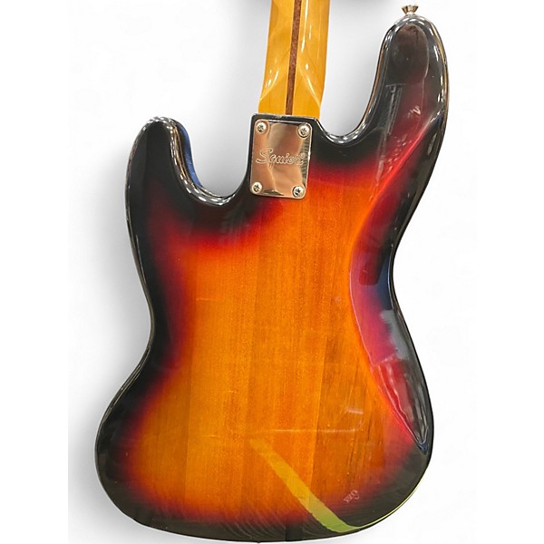 Used Squier Classic Vibe 1960S Jazz Bass 2 Color Sunburst Electric Bass Guitar