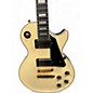 Used Epiphone Les Paul Custom Cream Solid Body Electric Guitar