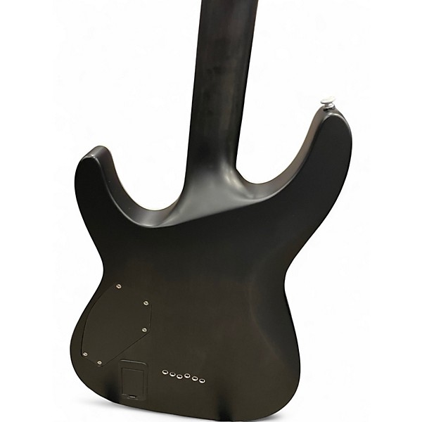 Used Schecter Guitar Research C1 Platinum Trans Black Solid Body Electric Guitar