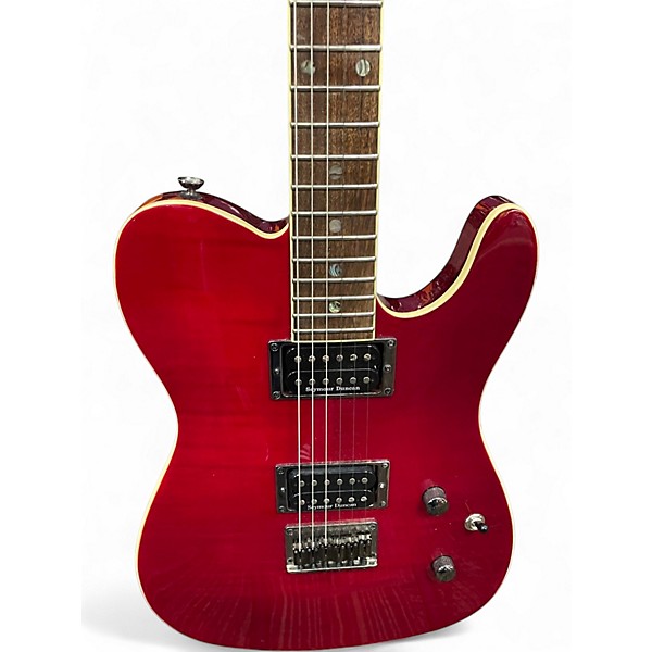 Used Fender FMT Telecaser Red Solid Body Electric Guitar