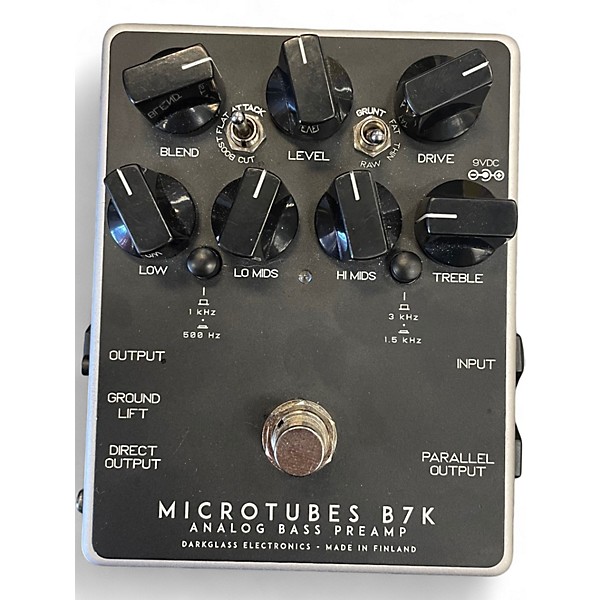 Used Darkglass Microtubes B7K Bass Effect Pedal