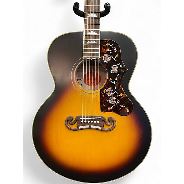 Used Epiphone IGC 1957 SJ-200 Vintage Sunburst Acoustic Electric Guitar