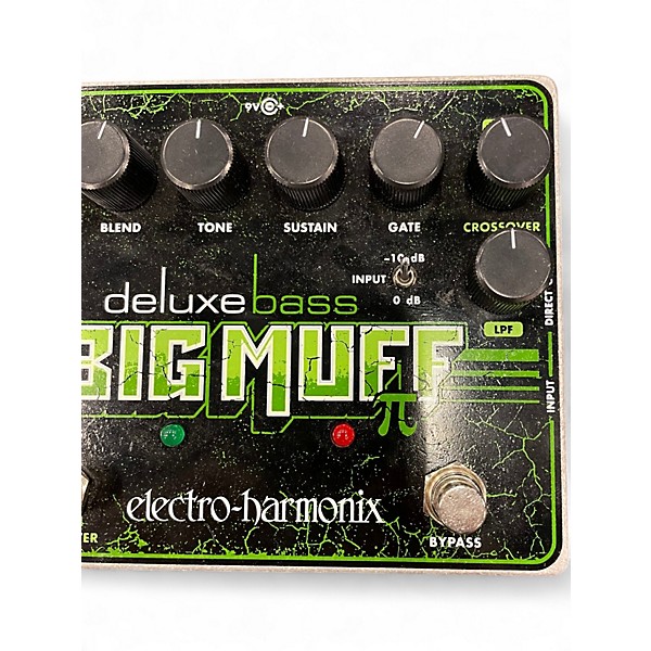 Used Electro-Harmonix Deluxe Bass Big Muff Distortion Bass Effect Pedal