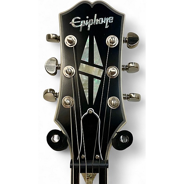 Used Epiphone Les Paul Prophecy jet black Solid Body Electric Guitar