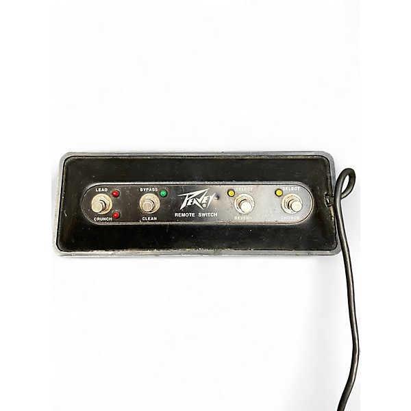 Used Peavey 4 button remote switch Footswitch