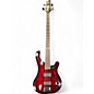 Used Schecter Guitar Research 004 BASS Trans Red Electric Bass Guitar thumbnail
