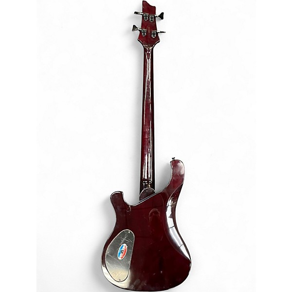 Used Schecter Guitar Research 004 BASS Trans Red Electric Bass Guitar