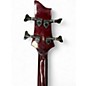 Used Schecter Guitar Research 004 BASS Trans Red Electric Bass Guitar