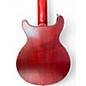 Used 2014 Gibson Les Paul Junior Tribute DC Worn Cherry Solid Body Electric Guitar