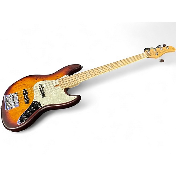Used 2024 Sire Marcus Miller V7 Swamp Ash 5 String Vintage Sunburst Electric Bass Guitar
