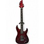 Used Schecter Guitar Research C-1 FR S Apocalypse Red Reign Solid Body Electric Guitar thumbnail