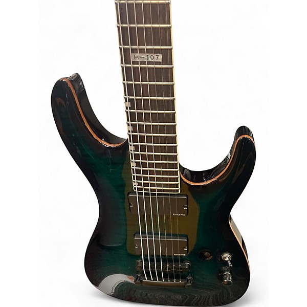 Used Esp LTD H307 Green Solid Body Electric Guitar