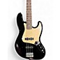 Used 2000s Squier Affinity Jazz Bass Black Electric Bass Guitar