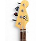 Used 2000s Squier Affinity Jazz Bass Black Electric Bass Guitar