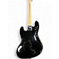 Used 2000s Squier Affinity Jazz Bass Black Electric Bass Guitar