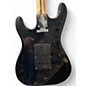 Used Starcaster by Fender Stratocaster Black Solid Body Electric Guitar