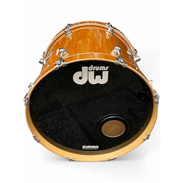 Used DW 4 Piece Performance Series GOLD SPARKLE Drum Kit
