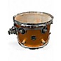 Used DW 4 Piece Performance Series GOLD SPARKLE Drum Kit